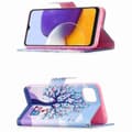 Miniatyrbillede 2 af 4: Plånboksfodral Samsung Galaxy A22 5G – Ugglor på Gunga