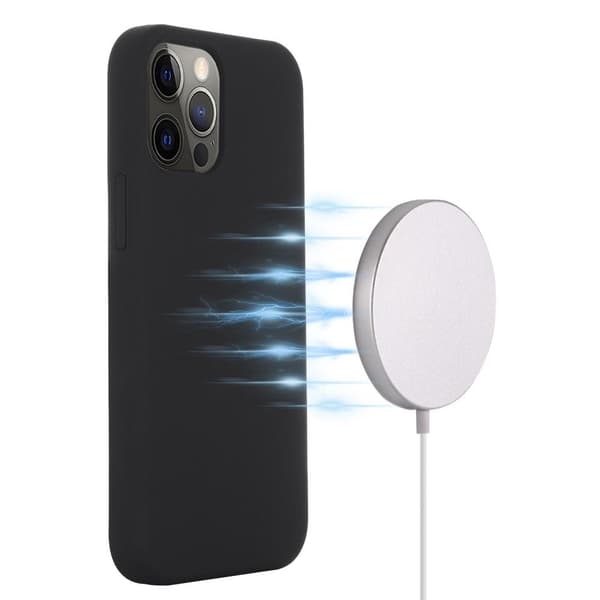 MagSafe Liquid Silicone Skal iPhone 13 Pro Max - Röd