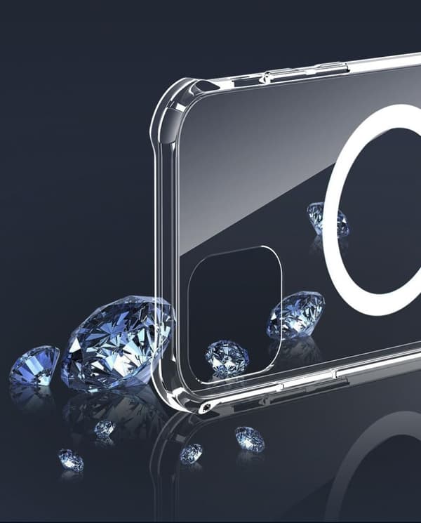 ShockProof Magsafe Skal iPhone 13 Mini - Clear