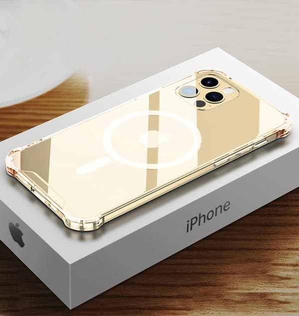 ShockProof Magsafe Skal iPhone 13 Mini - Clear