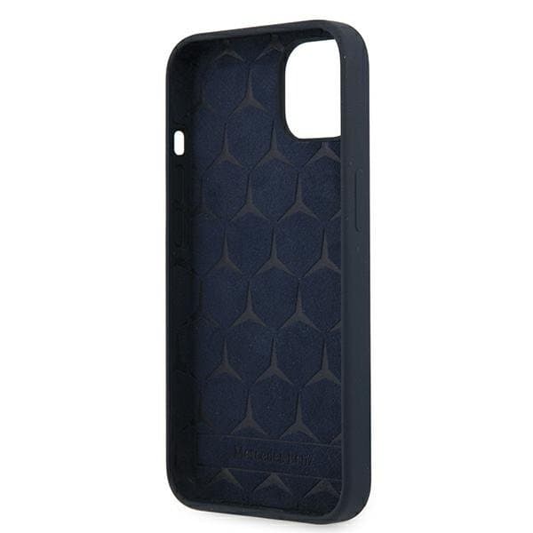 Mercedes Silicone Line Skal iPhone 13 Mini - Navy