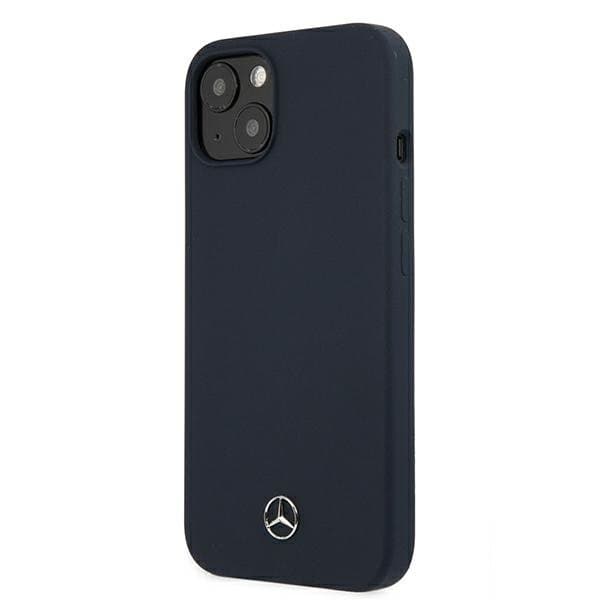 Mercedes Silicone Line Skal iPhone 13 Mini - Navy