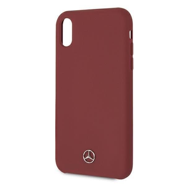 Mercedes Silicone Line Skal iPhone XR - Röd