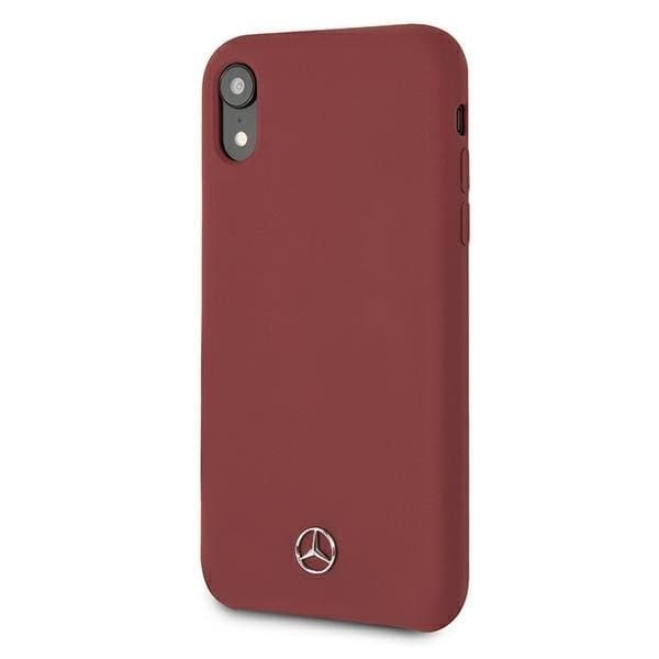 Mercedes Silicone Line Skal iPhone XR - Röd