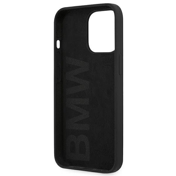 BMW Silicone Signature Skal iPhone 13 / 13 Pro - Svart