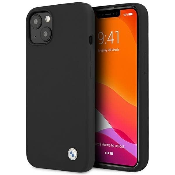 BMW Silicone Signature Skal iPhone 13 - Svart