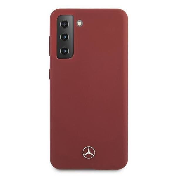 Mercedes Silicone Line Skal Galaxy S21 Plus - Röd