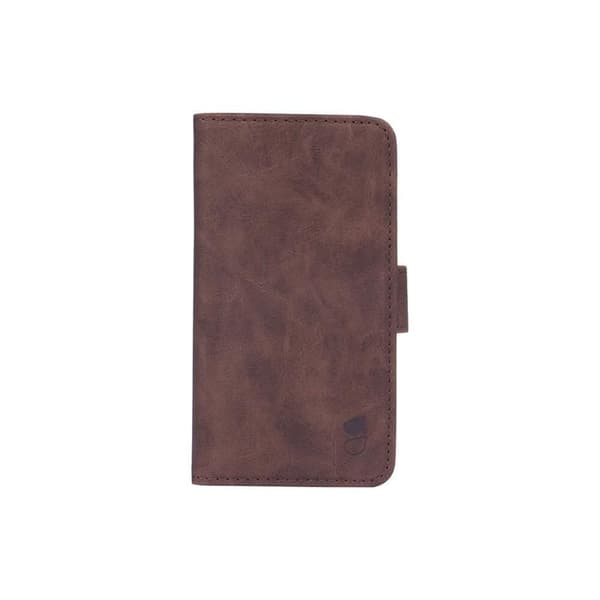 GEAR Mobilfodral Nubuck PU iPhone 6 / 7 / 8 / SE - Brun