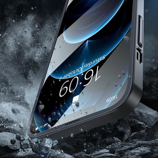 Joyroom 360 Skal Plus Härdat glas iPhone 13 Pro Max - Röd