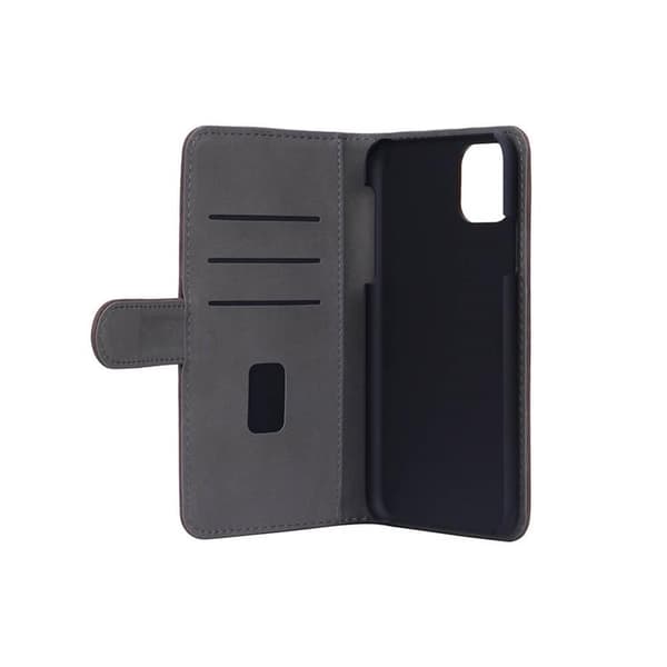 GEAR Mobilfodral Nubuck PU iPhone 11 Pro Max - Brun