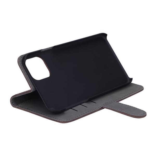 GEAR Mobilfodral Nubuck PU iPhone 11 Pro Max - Brun