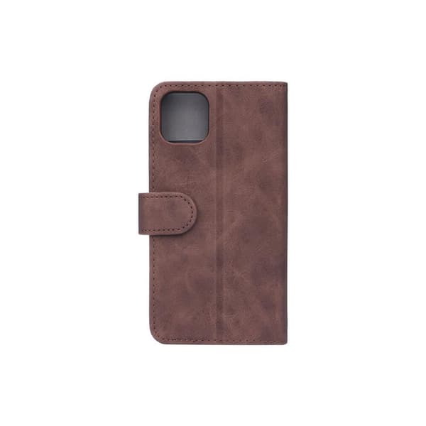 GEAR Mobilfodral Nubuck PU iPhone 11 Pro Max - Brun