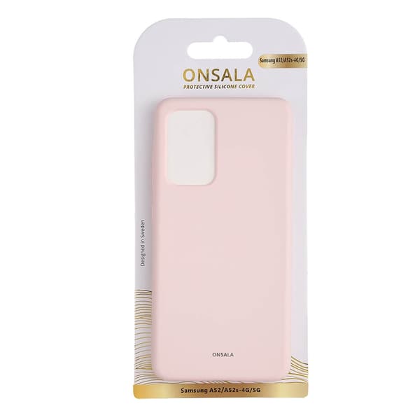 ONSALA Mobilskal Silikon Samsung A52 / A52s 5G - Sand Rosa