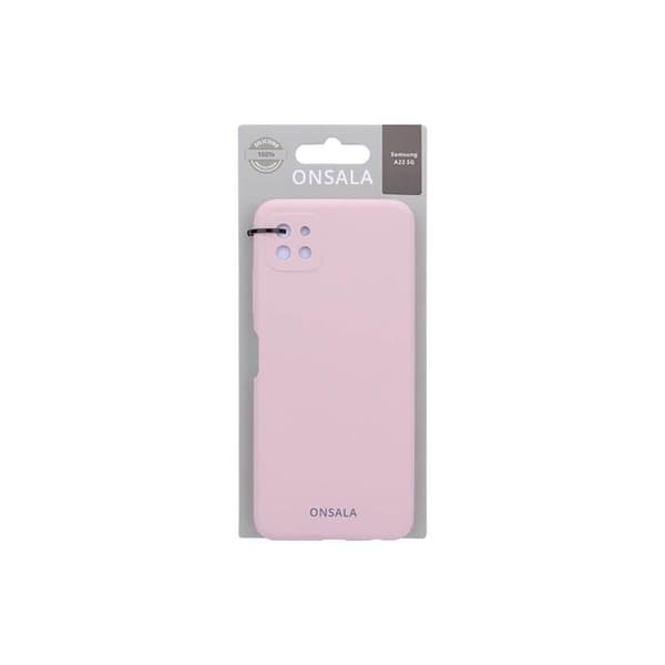 ONSALA Mobilskal Silikon Samsung A22 5G - Sand Rosa