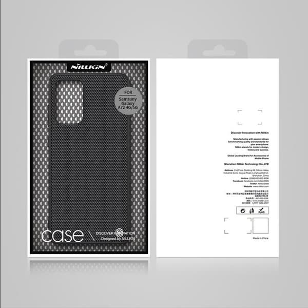 Nillkin Textured Skal Samsung Galaxy A72 4G - Svart