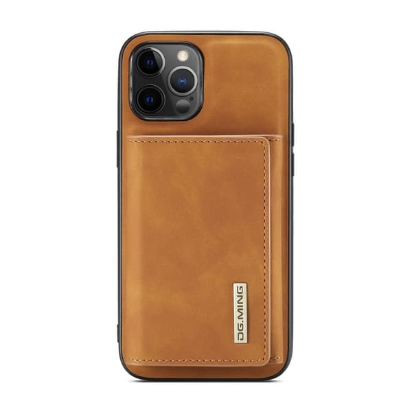 DG.MING iPhone 13 Mini Skal samt Wallet med Kickstand - Brun