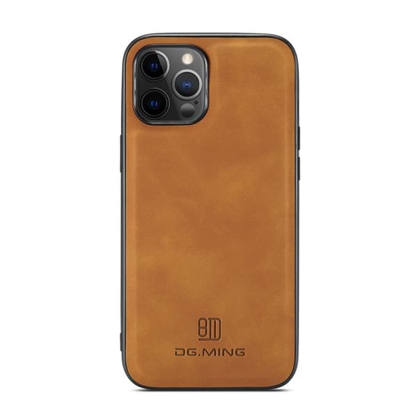 DG.MING iPhone 13 Mini Skal samt Wallet med Kickstand - Brun