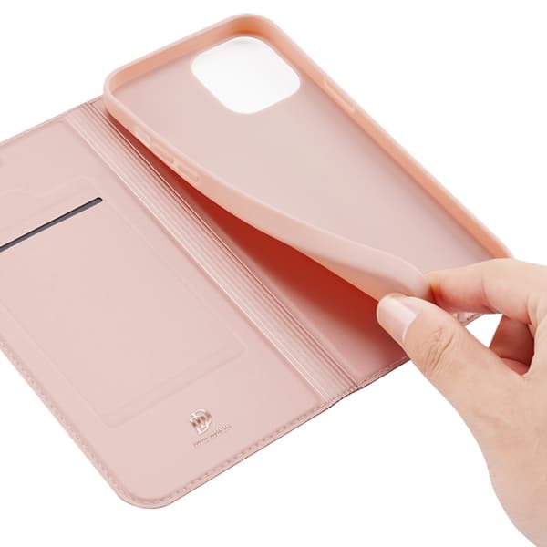 Dux Ducis Skin Series Plånboksfodral iPhone 13 Pro - RoseGold