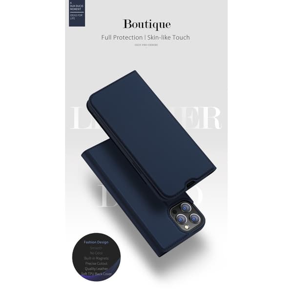 Dux Ducis Skin Series Plånboksfodral iPhone 13 Pro - RoseGold
