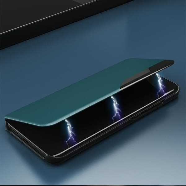 Eco Leather View Fodral Galaxy A22 - Lila