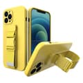 Miniatyrbild 1 av 6: Rope Gel Airbag Skal Med Lanyard iPhone 12 Pro Max - Gul