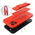 Miniatyrbild 5 av 6: Rope Gel Airbag Skal Med Lanyard Xiaomi Redmi 9 - Rosa