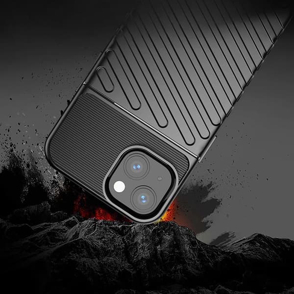 Thunder Flexible Skal iPhone 13 Mini - Blå