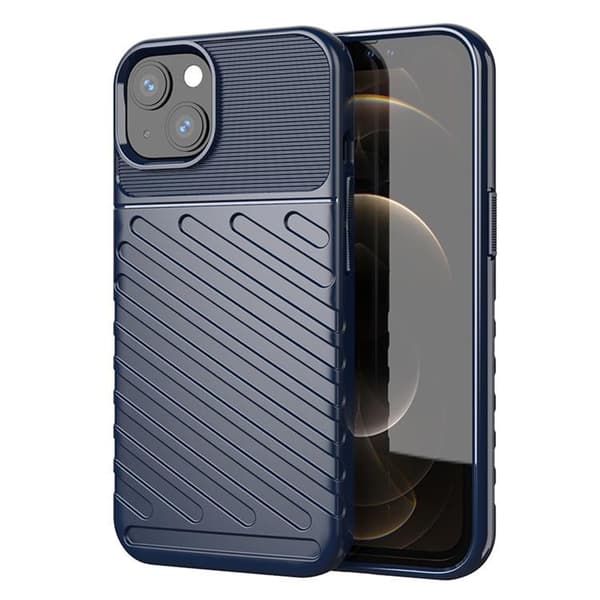 Thunder Flexible Skal iPhone 13 Mini - Blå