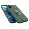 Miniatyrbild 3 av 3: Ring Silicone Finger Grip Skal Galaxy S21 Plus - Silver