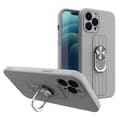 Miniatyrbild 1 av 3: Ring Silicone Finger Grip Skal Galaxy S21 Plus - Silver