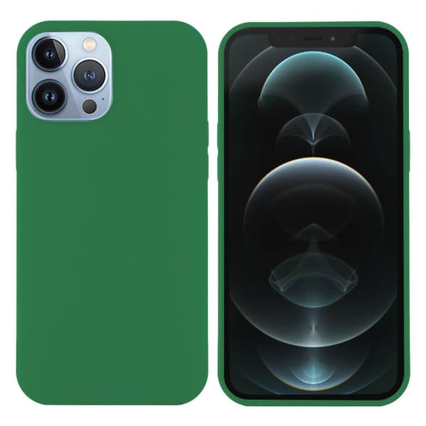 MagSafe Liquid Silicone Skal iPhone 13 Pro - Grön