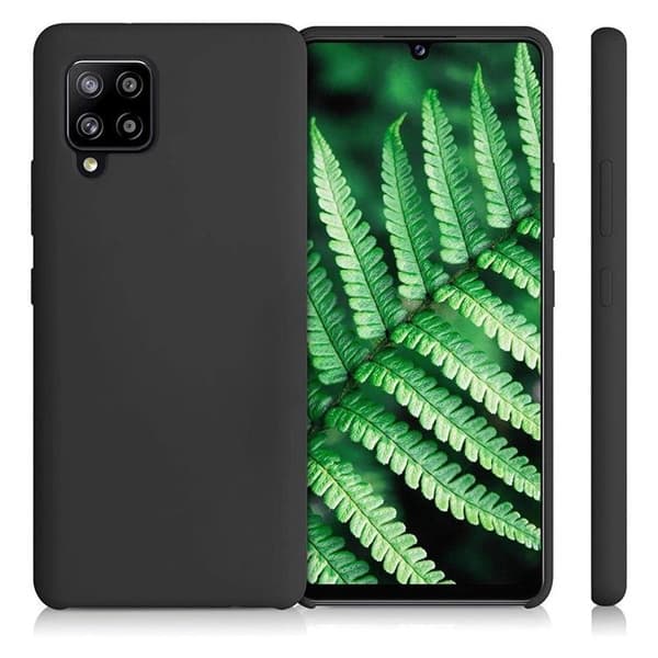 Silicone Soft Flexible Skal Galaxy A42 - Svart