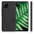 Miniatyrbild 3 av 3: Silicone Soft Flexible Skal Galaxy A42 - Svart