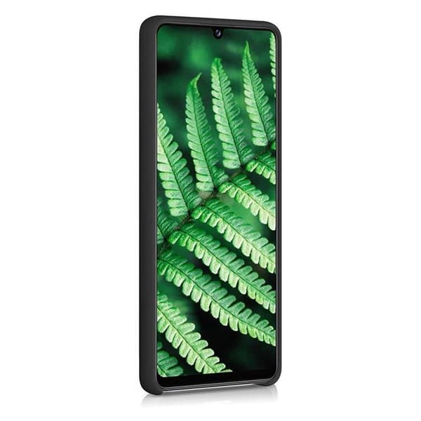 Silicone Soft Flexible Skal Galaxy A42 - Svart