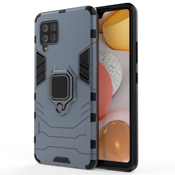 Ring Armor Skal Galaxy A42 - Blå