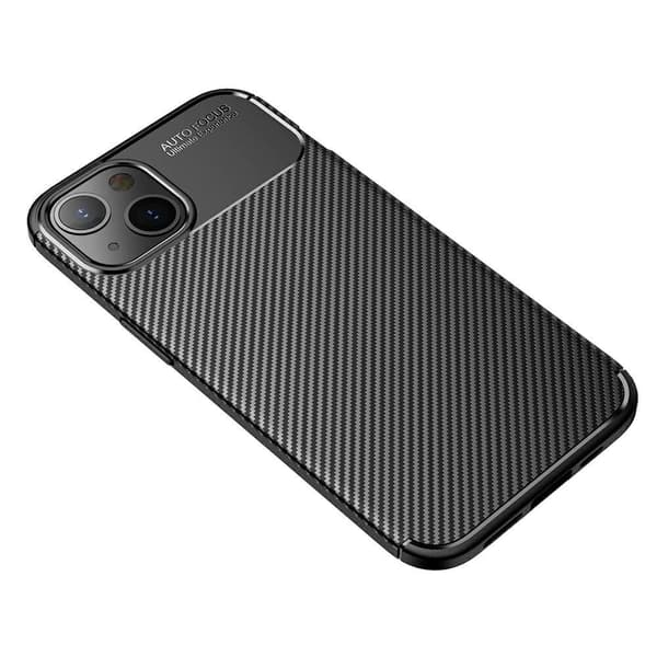 Carbon Fiber mobilskal till Apple iPhone 13 Mini - Svart