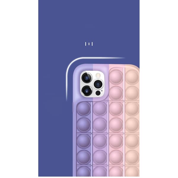 Pop it fidget skal till Apple iPhone 13 Pro - Lila