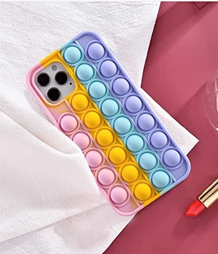 Panda Pop it Fidget Multicolor Skal till iPhone 13 Pro - Gul