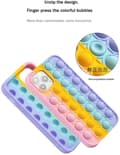 Miniatyrbild 6 av 7: Panda Pop it Fidget Multicolor Skal till iPhone 13 Pro - Gul
