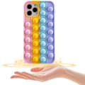 Miniatyrbild 2 av 7: Panda Pop it Fidget Multicolor Skal till iPhone 13 Pro - Gul