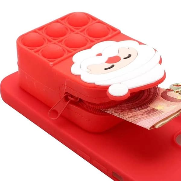 SnowMan Silicone Skal iPhone X / XS - Vit
