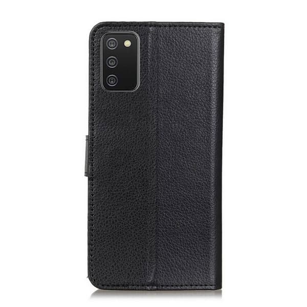 Lompakkokotelo Samsung Galaxy A03s - Musta