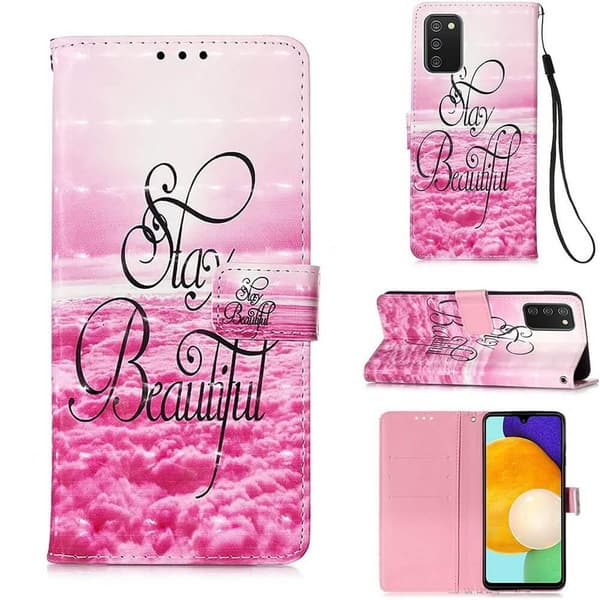 Lompakkokotelo Samsung Galaxy A03s - Stay Beautiful
