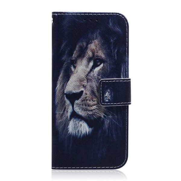 Plånboksfodral Samsung Galaxy A22 5G - Lejon