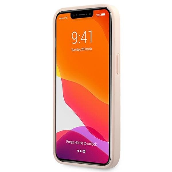 Guess Big Metall Logo Skal iPhone 13 Pro Max - Rosa