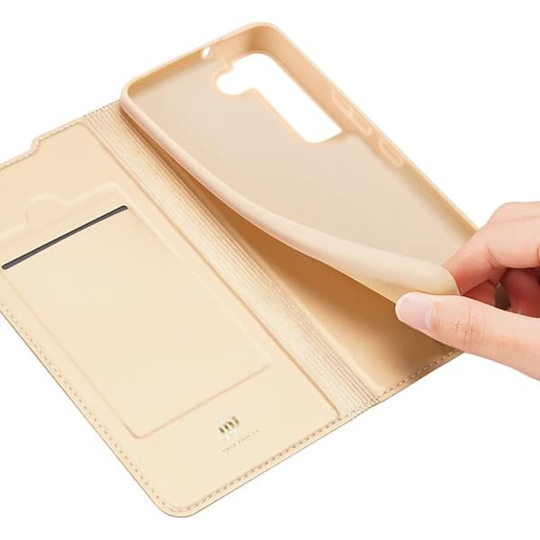 Dux Ducis Skin Series Fodral Galaxy S22 Plus - Guld