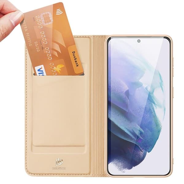 Dux Ducis Skin Series Fodral Galaxy S22 Plus - Guld