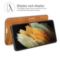 Miniatyrbild 6 av 8: Flip Folio Fodral Galaxy S22 Plus - Ljusbrun