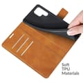 Miniatyrbild 7 av 8: Flip Folio Fodral Galaxy S22 Plus - Ljusbrun