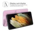 Miniatyrbild 6 av 8: Litchi Magnetic Fodral Galaxy S22 Ultra 5G - Ljusrosa